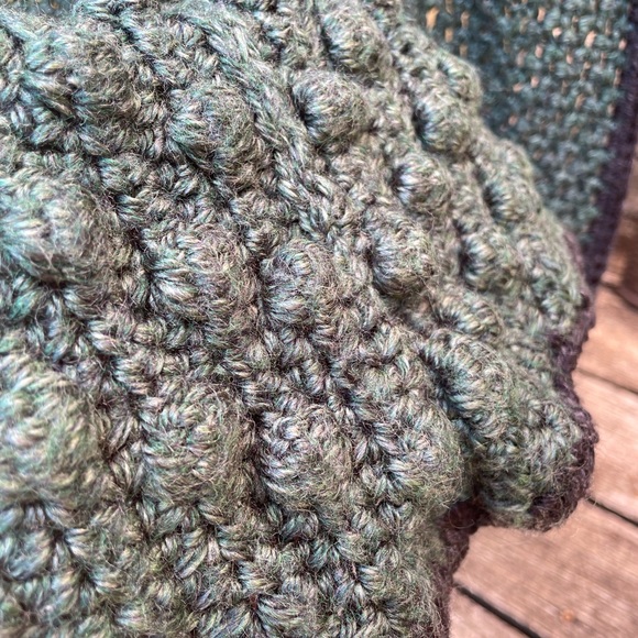 🧶 Knitted Ruana Wrap - Picture 8 of 9